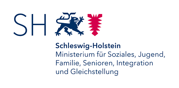 Logo des Ministeriums  für Soziales, Jugend, Familie, Senioren, Integration und Gleichstellung in Schleswig-Holstein